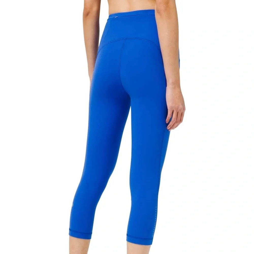 Lululemon Athletica Swift Speed High-Rise Crop 21” Poolside Blue Leggings size 2 - Picture 14 of 14